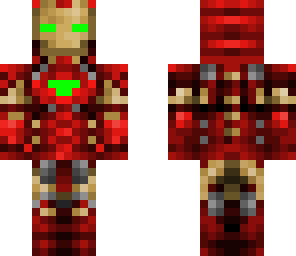 green powered iron man