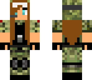 chica militar 2