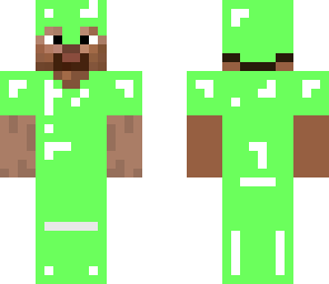 emerald armor steve