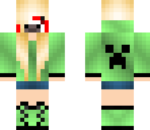 mooshroom creeper girl