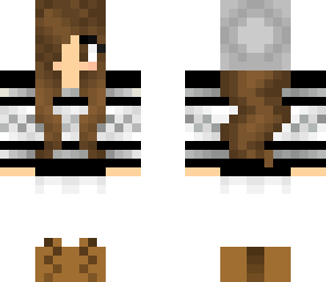 sweater with brown hair