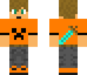 orange halloween short sleeved shirt