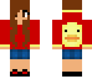 red duck hoodie 2
