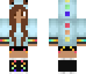 dino girl brown hair