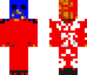 bule masked punkin man