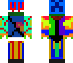 random flash color dino
