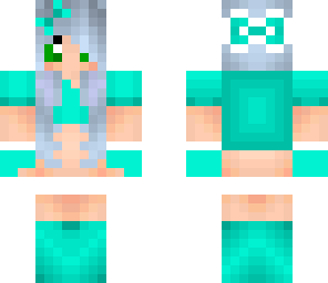 blue girl