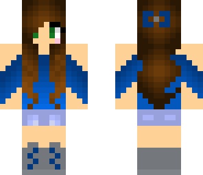 blue girl