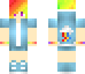 rainbow dash girl