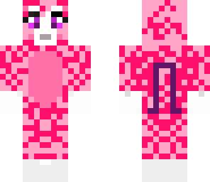 pink stampy skin