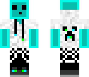epic blue and green slime dj