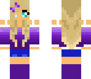 purple girl