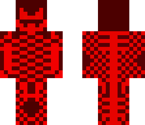halloween skin red and dark red