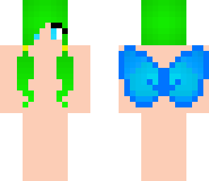 blue wings and forest hair base - vote if you use