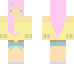fluttershy mlp skin series