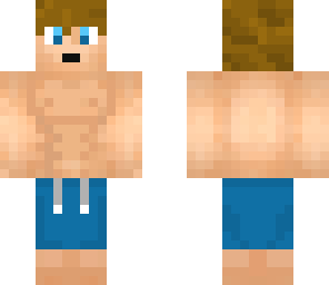 buff swimmer