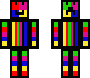 colored block body