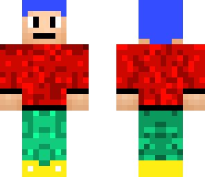 man red