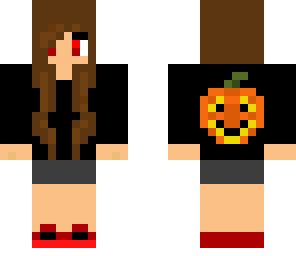 edited hallowen girl