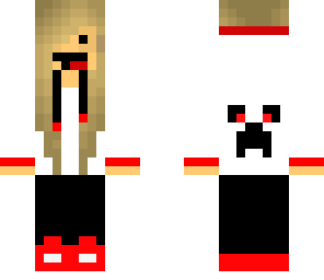 red creeper girl