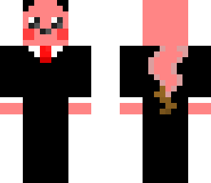 pinkachu in a tux