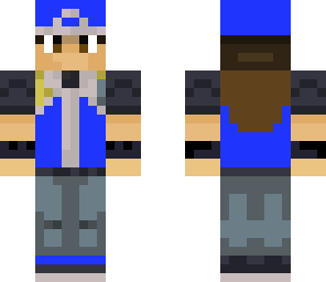 blue pokemon traner