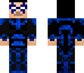 completed nightwing skin