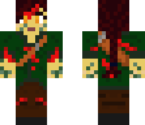 zombie archer girl