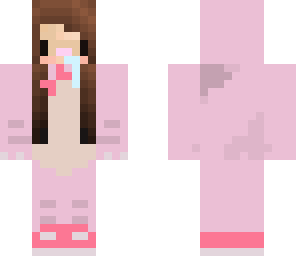 pink dino girl