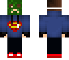 superman guy wearing a creeper mask