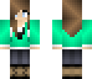 mint green jacket