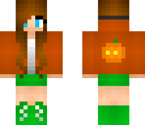 halloween pumpkin girl - halloween collection