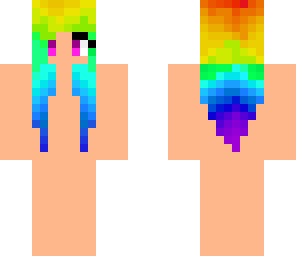 rainbow hair base
