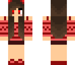 devil version of cute natural girl