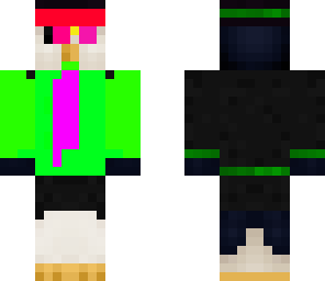 pinguin girl 3d