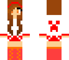 red girl creeper