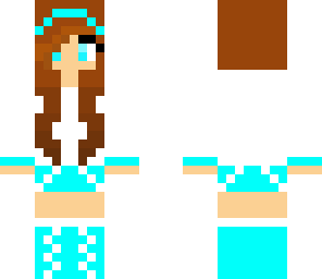 turquoise girl