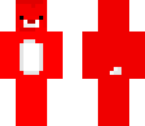 red derpy bear