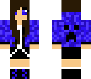 blue creeper girl