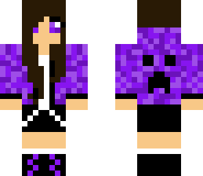 purple creeper girl