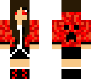 red creeper girl