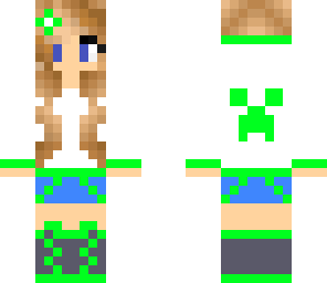 green creeper girl