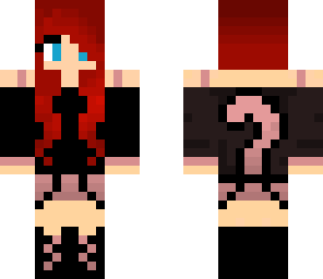 red haired cat gal