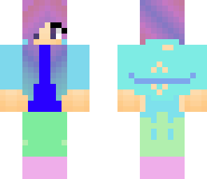 blue and purple