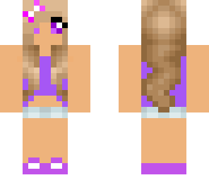 purple girl