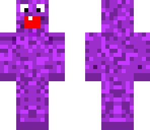 purple man