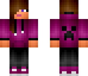 pink hoodie teenager - female
