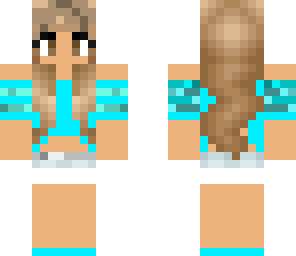 blue girl