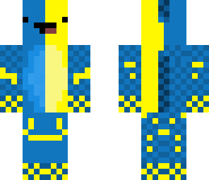 yellow blue phsycoderp