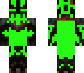 green lava monster